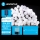 Aigostar - LED Solcell Dekorativ slinga 50xLED/8 funktioner 12m IP65 kall vit 800 mAh