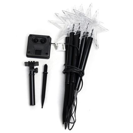 Aigostar - LED Solcell Jul belysning LED/0,054W/1,2V 1m IP65 800 mAh varm vit