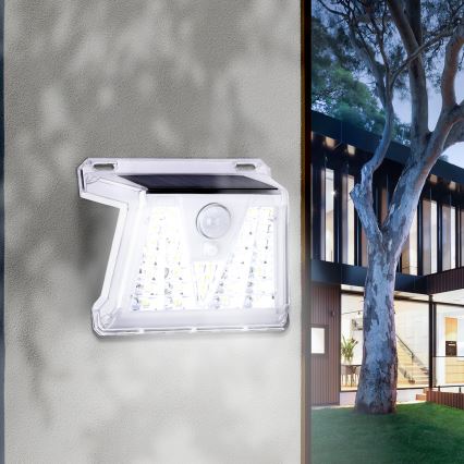 Aigostar - LED Solcell utomhusbelysning med sensor LED/1,48W/3,7V IP65