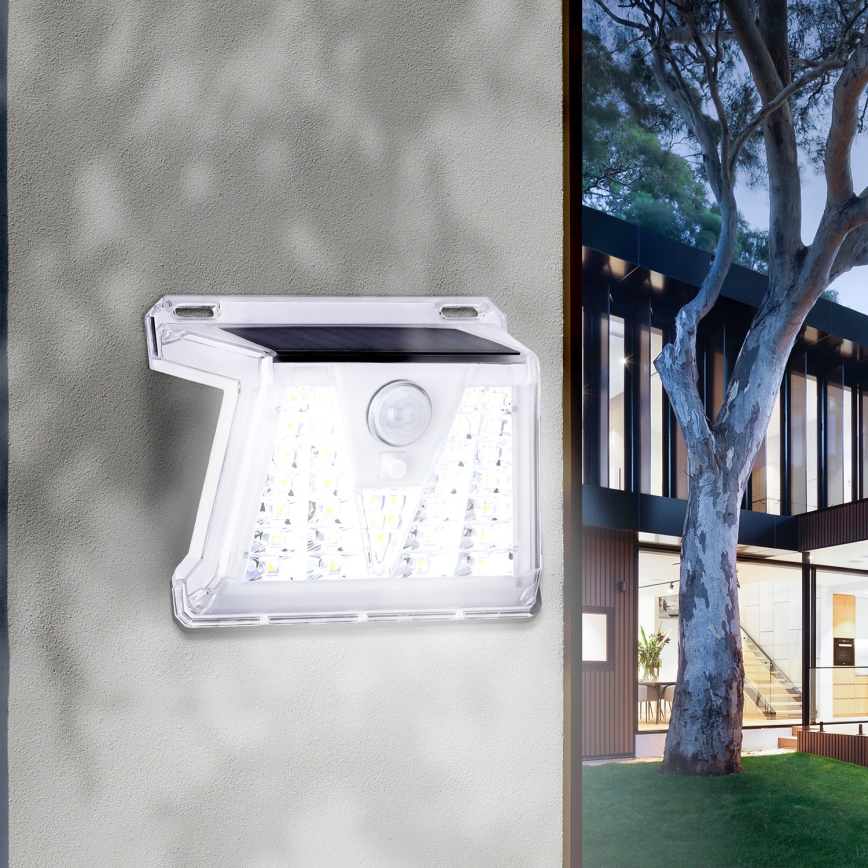 Aigostar - LED Solcell utomhusbelysning med sensor LED/1,48W/3,7V IP65