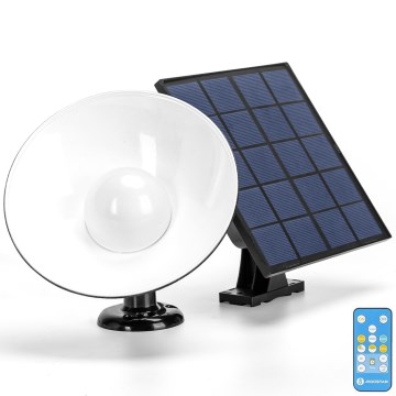 Aigostar - LED solcell väggbelysning LED/3,2V 3000K/4000K/6500K IP65 + fjärrkontroll