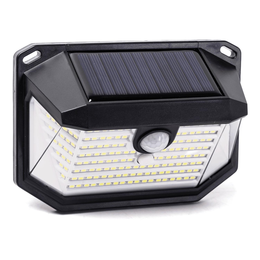 Aigostar - LED solcell väggbelysning med sensor LED/0,8W/5,5V 1200 mAh 6500K IP65