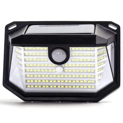 Aigostar - LED solcell väggbelysning med sensor LED/0,8W/5,5V 1200 mAh 6500K IP65