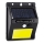 Aigostar - LED solcell väggbelysning med sensor LED/13W/5,5V 6500K IP65