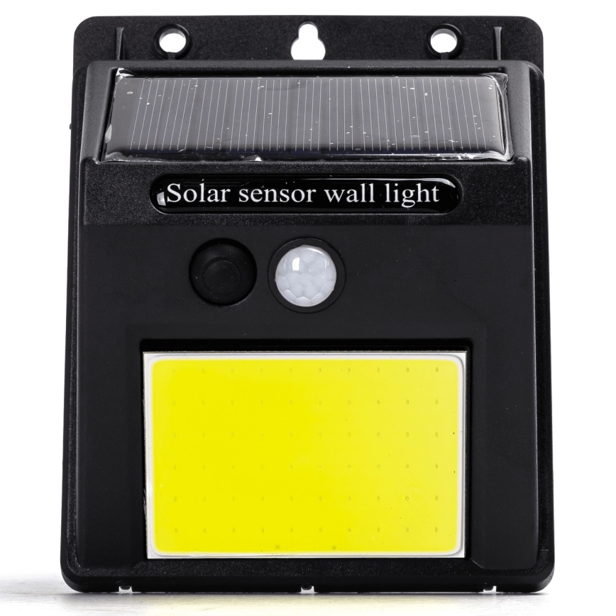 Aigostar - LED solcell väggbelysning med sensor LED/13W/5,5V 6500K IP65