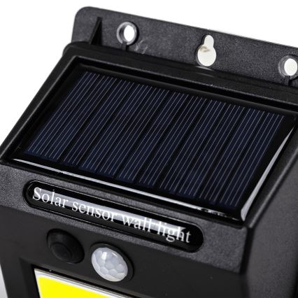 Aigostar - LED solcell väggbelysning med sensor LED/13W/5,5V 6500K IP65