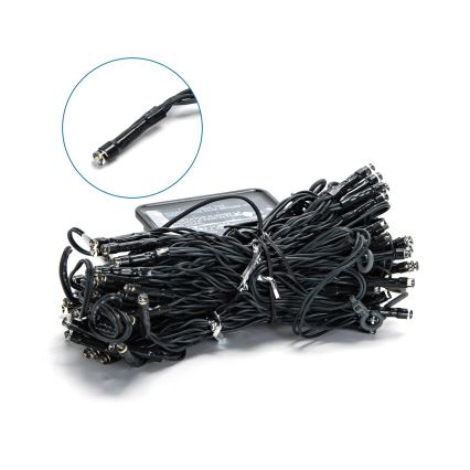 Aigostar - LED-solceller för julkedjan 100xLED/8 funktioner 4x1m IP65 varm vit 800 mAh