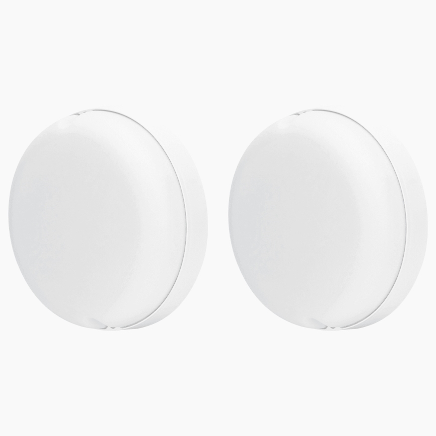 Aigostar - LED Solcellsbelysning 2xLED/35W/12V 6000 mAh 6500K diameter 16,8 cm + fjärrkontroll