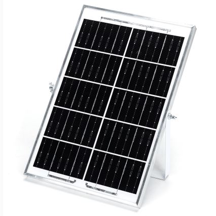 Aigostar - LED Solcellsbelysning 2xLED/35W/12V 6000 mAh 6500K diameter 16,8 cm + fjärrkontroll