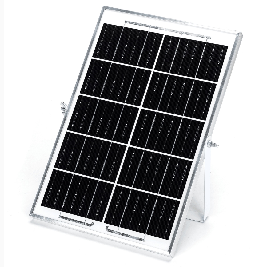 Aigostar - LED Solcellsbelysning 2xLED/35W/12V 6000 mAh 6500K diameter 16,8 cm + fjärrkontroll
