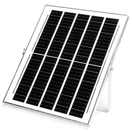 Aigostar - LED Solcellsbelysning 2xLED/70W/12V 12000 mAh 6500K diameter 20,5 cm + fjärrkontroll