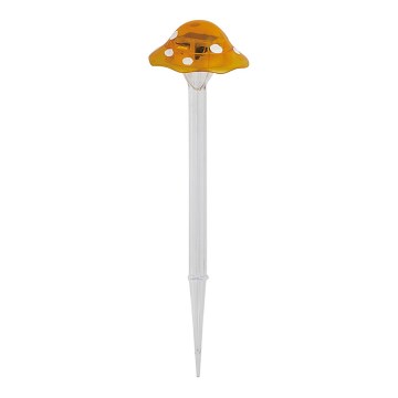 Aigostar - LED Solcellsbelysning LED/0,006W/1,2V 100 mAh 2700K IP44 gul