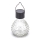 Aigostar - LED Solcellsbelysning LED/0,006W/1,2V svart 100 mAh 2700K IP44