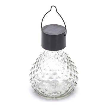 Aigostar - LED solcellsbelysning LED/0,006W/1,2V svart 2700K IP44