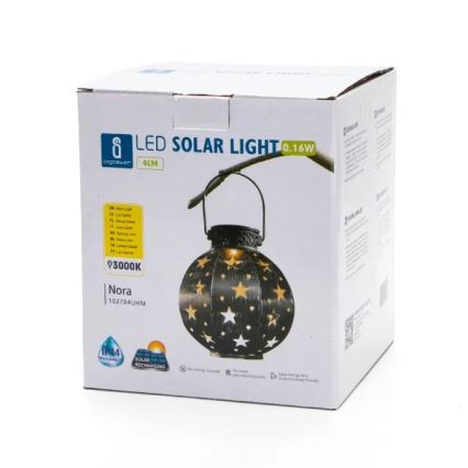 Aigostar - LED Solcellsbelysning LED/0,16W/2V 3000K IP44 400 mAh
