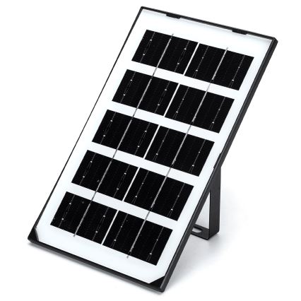 Aigostar - LED Solcellsbelysning LED/35W/12V 3000 mAh 6500K diameter 16,8 cm + fjärrkontroll