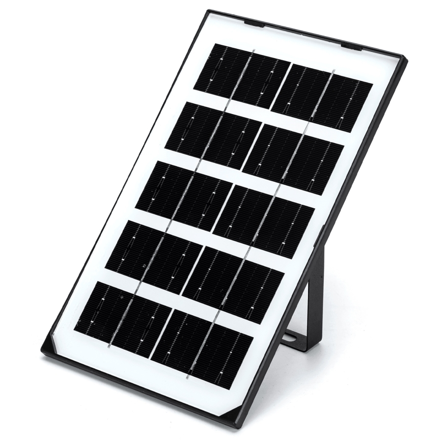 Aigostar - LED Solcellsbelysning LED/35W/12V 3000 mAh 6500K diameter 16,8 cm + fjärrkontroll