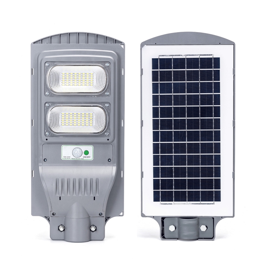 Aigostar - LED Solcellsgatulampa med sensor LED/100W/3,2V 10000mAh IP65 6500K + fjärrkontroll