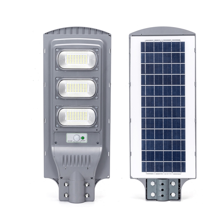 Aigostar - LED Solar gatulampa med en rörelse- och skymningssensor LED/150W/3,2V 15000mAh IP65 6500K + fjärrkontroll