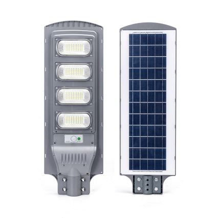 Aigostar - LED Solcellsgatulampa med sensor LED/200W/3,2V 20000mAh IP65 6500K + fjärrkontroll