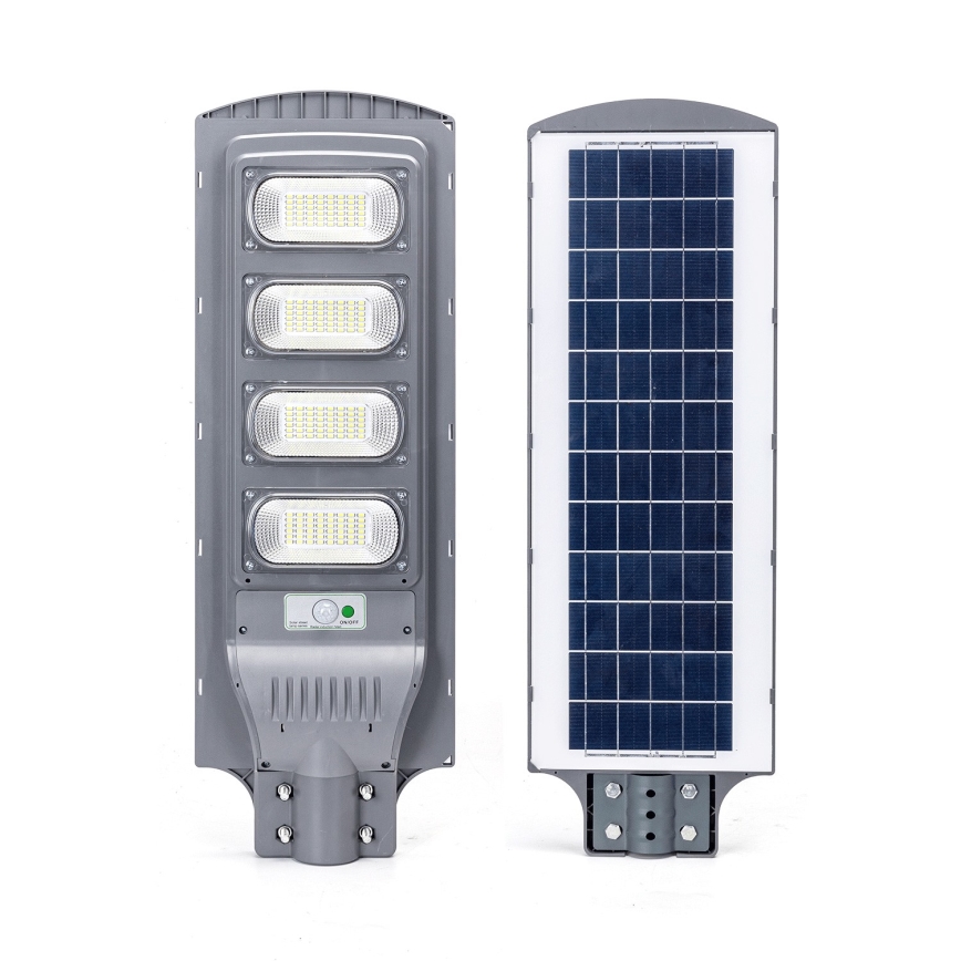 Aigostar - LED Solcellsgatulampa med sensor LED/200W/3,2V 20000mAh IP65 6500K + fjärrkontroll