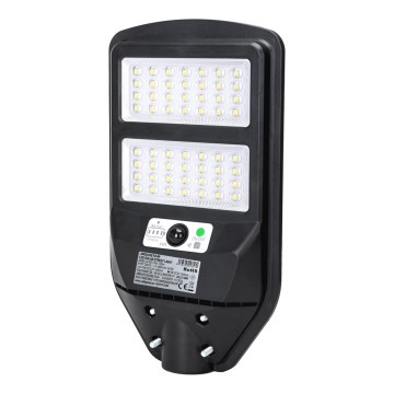 Aigostar - LED Solcellsgatulampa med sensor LED/70W/3,2V 4000mAh IP65 6500K + fjärrkontroll
