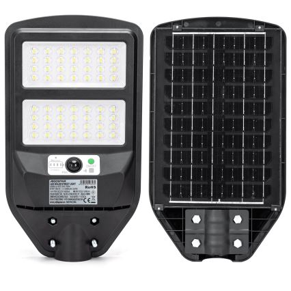 Aigostar - LED Solcellsgatulampa med sensor LED/70W/3,2V 4000mAh IP65 6500K + fjärrkontroll