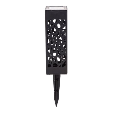 Aigostar - LED solcellslampa LED/0,006W/1,2V 28,5cm svart 6500K  IP44