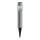 Aigostar - LED solcellslampa LED/0,006W/1,2V 31,5 cm 100 mAh matt krom 6500K IP44
