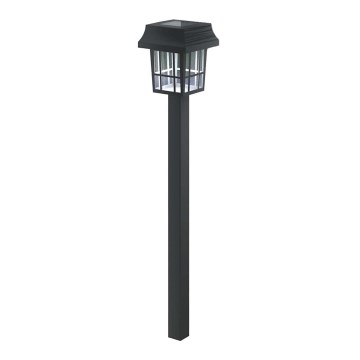 Aigostar - LED solcellslampa LED/0,006W/1,2V 32 cm svart 6500K IP44