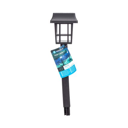 Aigostar - LED solcellslampa LED/0,006W/1,2V 32 cm svart 6500K IP44