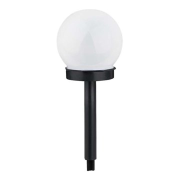 Aigostar - LED solcellslampa LED/0,006W/1,2V 33cm svart 6500K IP44
