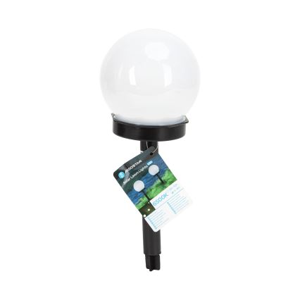 Aigostar - LED solcellslampa LED/0,006W/1,2V 33cm svart 6500K IP44