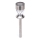 Aigostar - LED solcellslampa LED/0,006W/1,2V 35,5cm matt krom 2700K IP44
