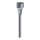 Aigostar - LED solcellslampa LED/0,006W/1,2V 40 mAh 29,5 cm matt krom 6500K IP44