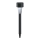 Aigostar - LED solcellslampa LED/0,006W/1,2V 40 mAh 29,5 cm svart 6500K IP44