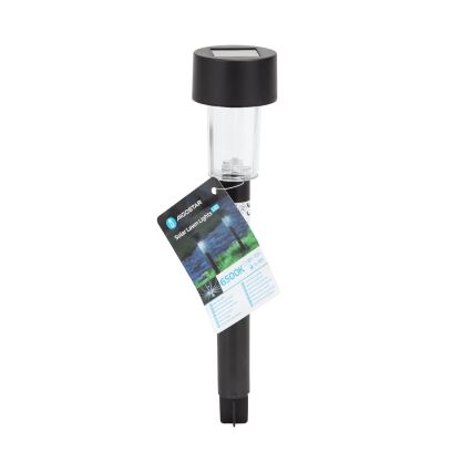 Aigostar - LED solcellslampa LED/0,006W/1,2V 40mAh 6500K IP44 29,5 cm