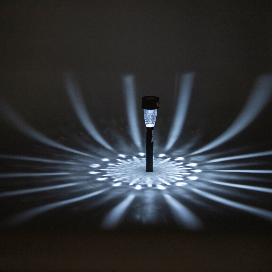 Aigostar - LED solcellslampa LED/0,006W/1,2V 40mAh 6500K IP44 29,7 cm