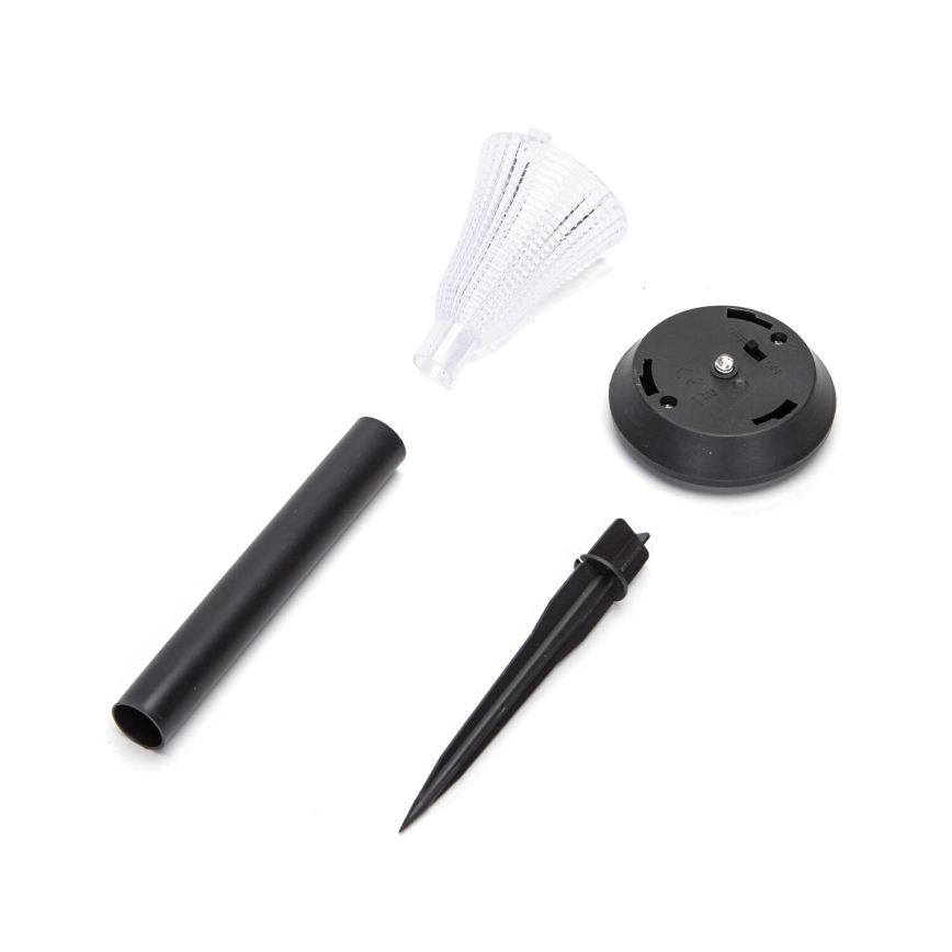 Aigostar - LED solcellslampa LED/0,006W/1,2V 40mAh 6500K IP44 30,5 cm