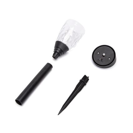 Aigostar - LED solcellslampa LED/0,006W/1,2V 40mAh 6500K IP44 34,5 cm stjärna