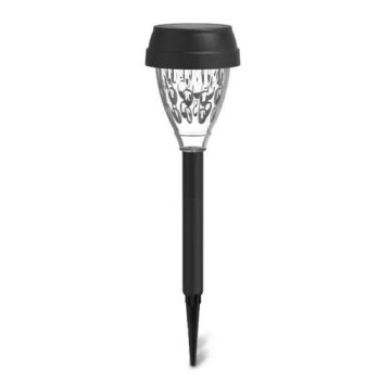 Aigostar - LED solcellslampa LED/0,06W/2V 33,5 cm 6500K IP44 svart