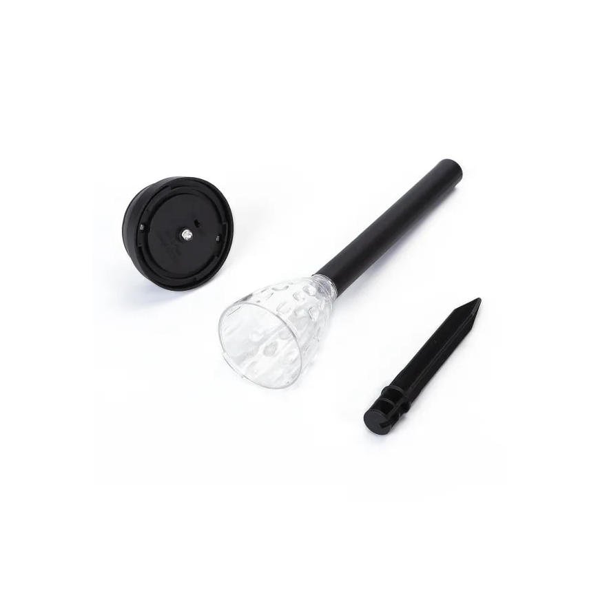 Aigostar - LED solcellslampa LED/0,06W/2V 33,5 cm 6500K IP44 svart