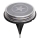 Aigostar - LED solcellslampa LED/0,6W/5,5V 24,5 cm 500 mAh 3200K IP66 svart