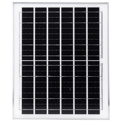 Aigostar - LED solcellsljuskrona 2xLED/70W/12V 12000 mAh 6500K diameter 23,5 cm + fjärrkontroll