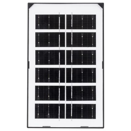 Aigostar - LED solcellsljuskrona LED/35W/12V 3000 mAh 6500K diameter 15 cm + fjärrkontroll