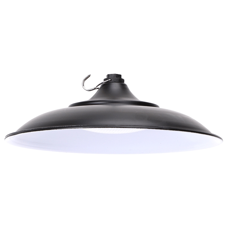 Aigostar - LED solcellsljuskrona med sensor 2xLED/35W/12V 6000 mAh 6500K diameter 15 cm + fjärrkontroll
