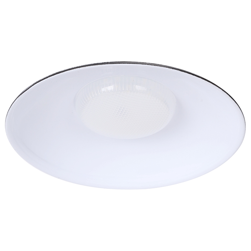 Aigostar - LED solcellsljuskrona med sensor 2xLED/35W/12V 6000 mAh 6500K diameter 15 cm + fjärrkontroll