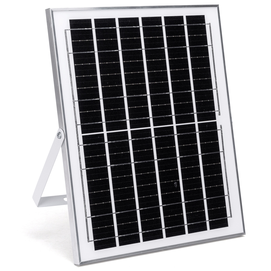 Aigostar - LED solcellsljuskrona med sensor 2xLED/70W/12V 12000 mAh 6500K diameter 12 cm + fjärrkontroll