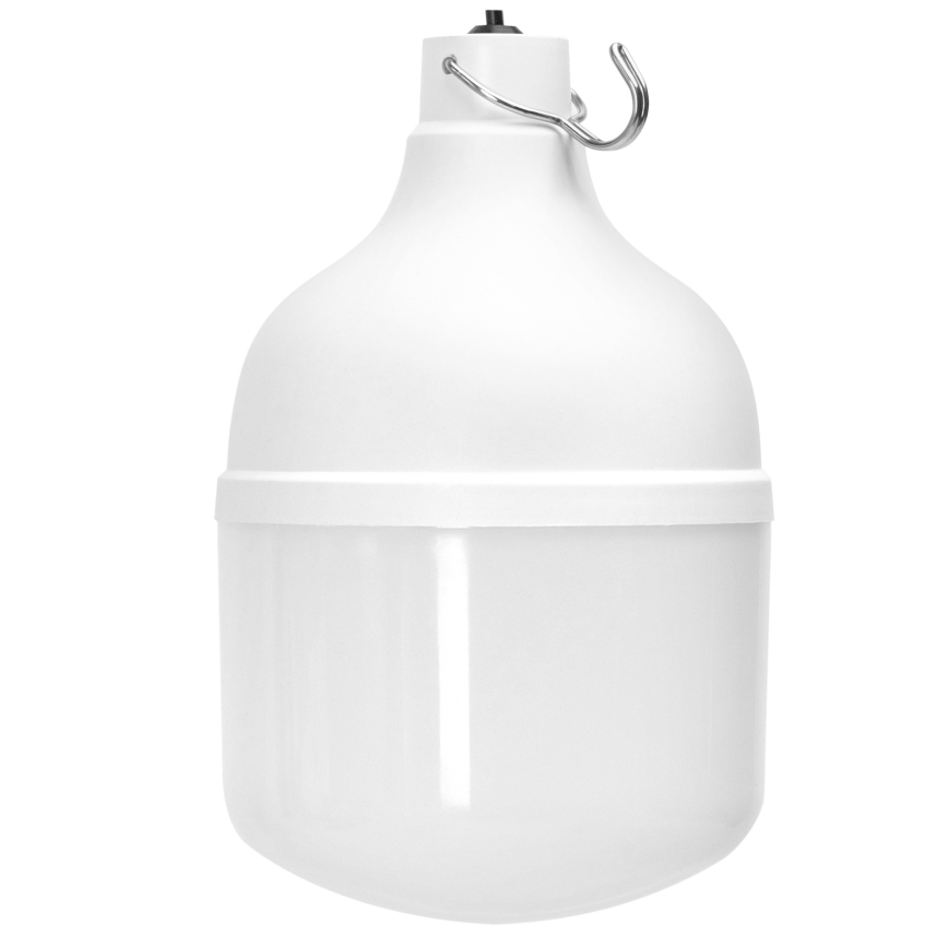Aigostar - LED solcellsljuskrona med sensor LED/35W/12V 3000 mAh 6500K diameter 10 cm + fjärrkontroll