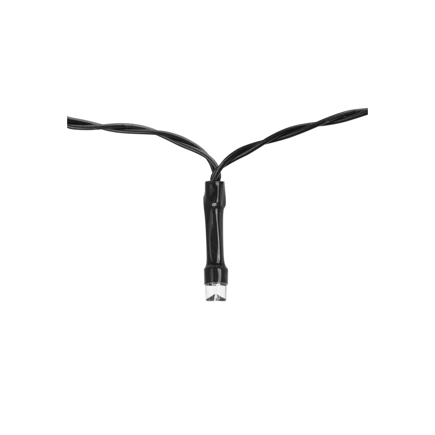 Aigostar - LED solcellsljusslinga 100xLED/12m 300 mAh IP65 varm vit